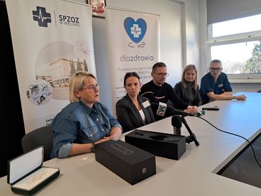 Nowy sprzęt dla wieluńskiego szpitala od „Fundacji dla zdrowia”